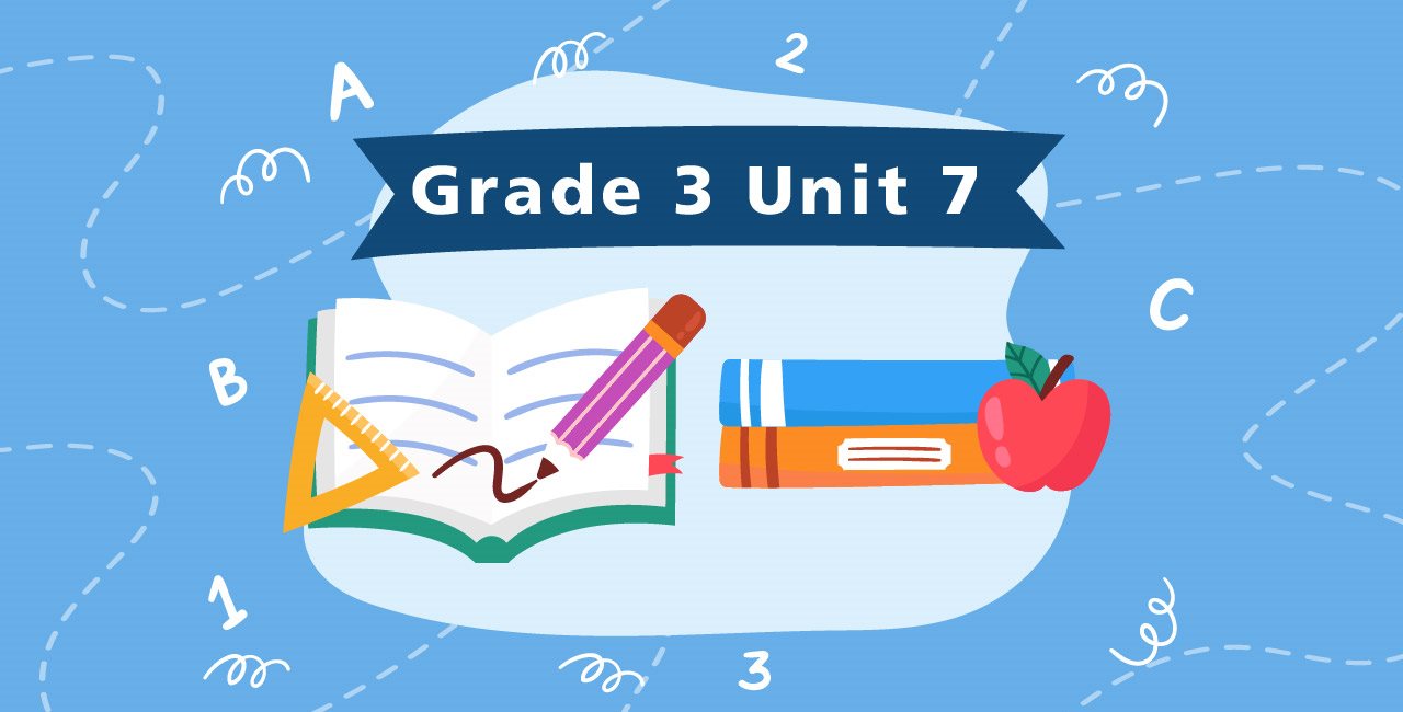 Grade 3 Unit 7 vocabulary