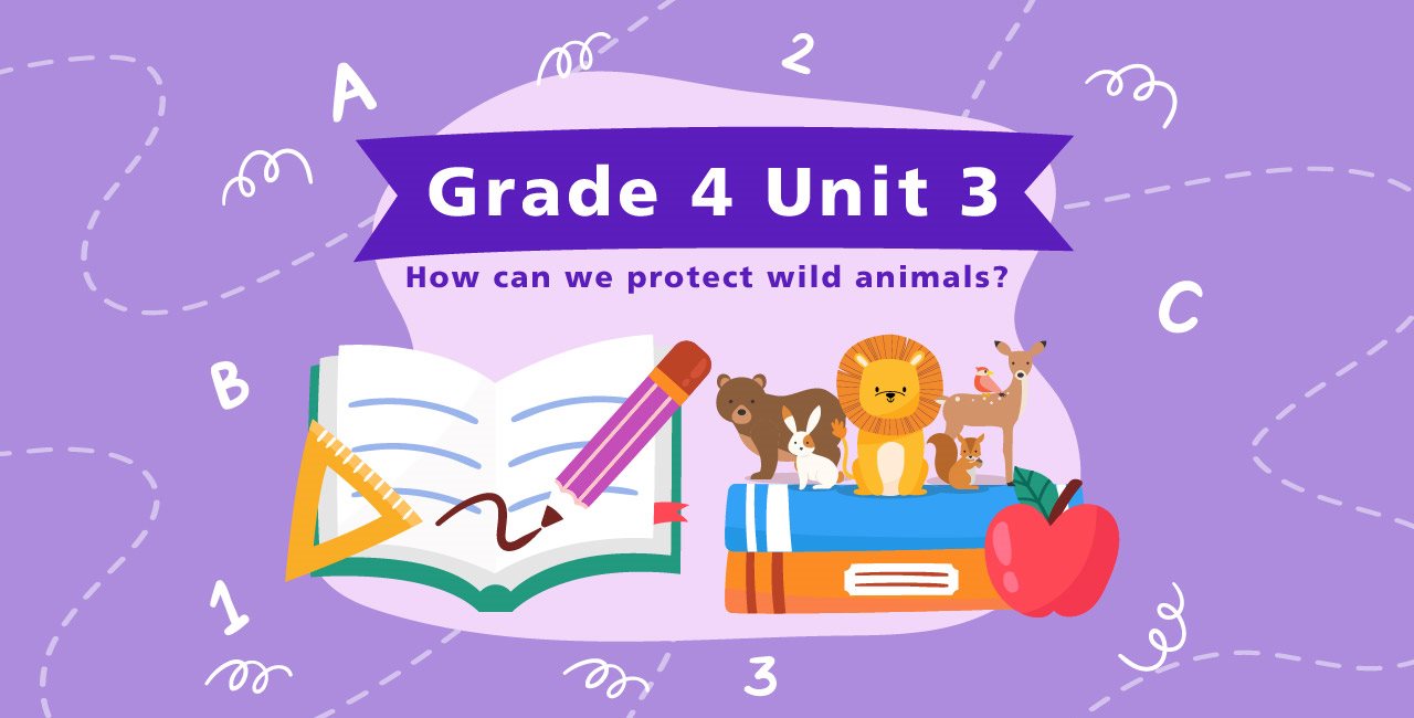 Grade 4 Unit 3 vocabulary: How can we protect wild animals?
